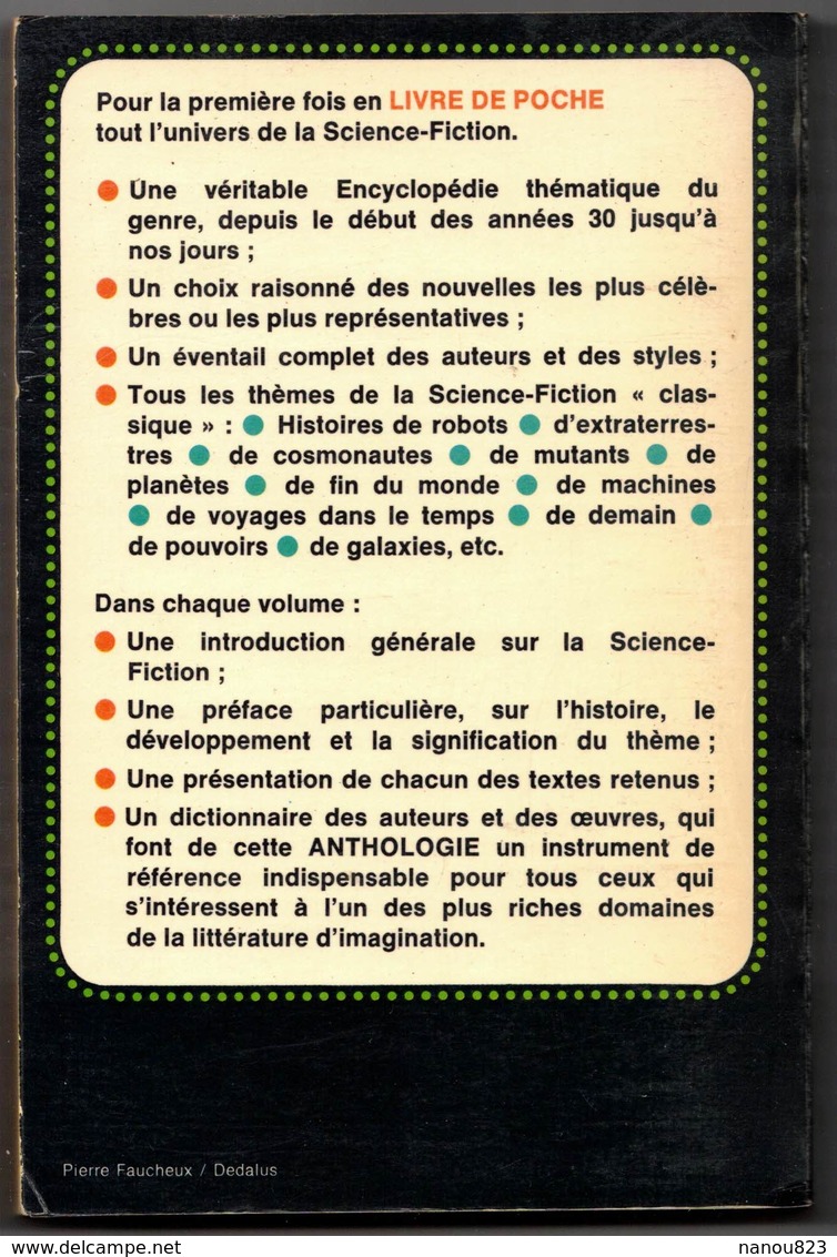 LA GRANDE ANTHOLOGIE DE LA SCIENCE FICTION : " Histoires De Cosmonautes "  - Année 1974 - N° 3765 - Livre De Poche