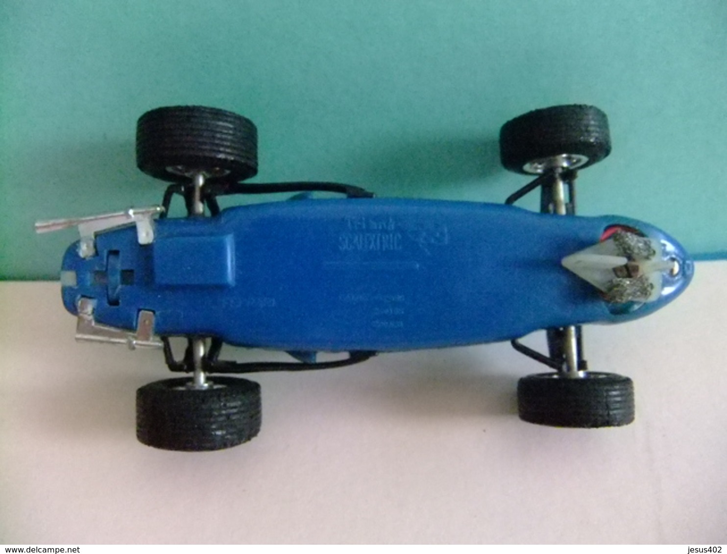 SCALEXTRIC Triang FERRARI 156 Azul N 33 Guia Movil - Circuitos Automóviles