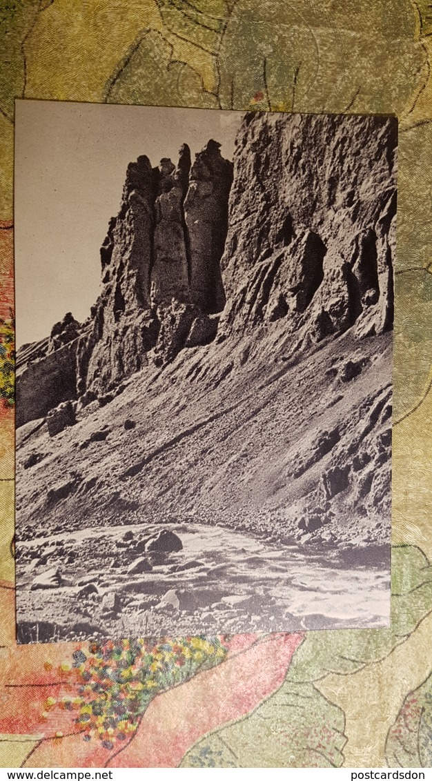 TAJIKISTAN -  Pamir Mountains -  Mountain River 1956 - Tadzjikistan