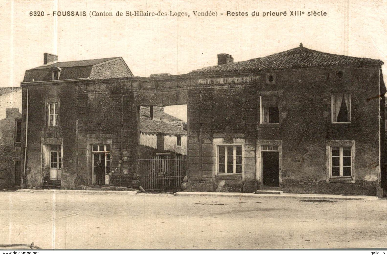 FOUSSAIS RESTES DU PRIEURE - Saint Hilaire Des Loges