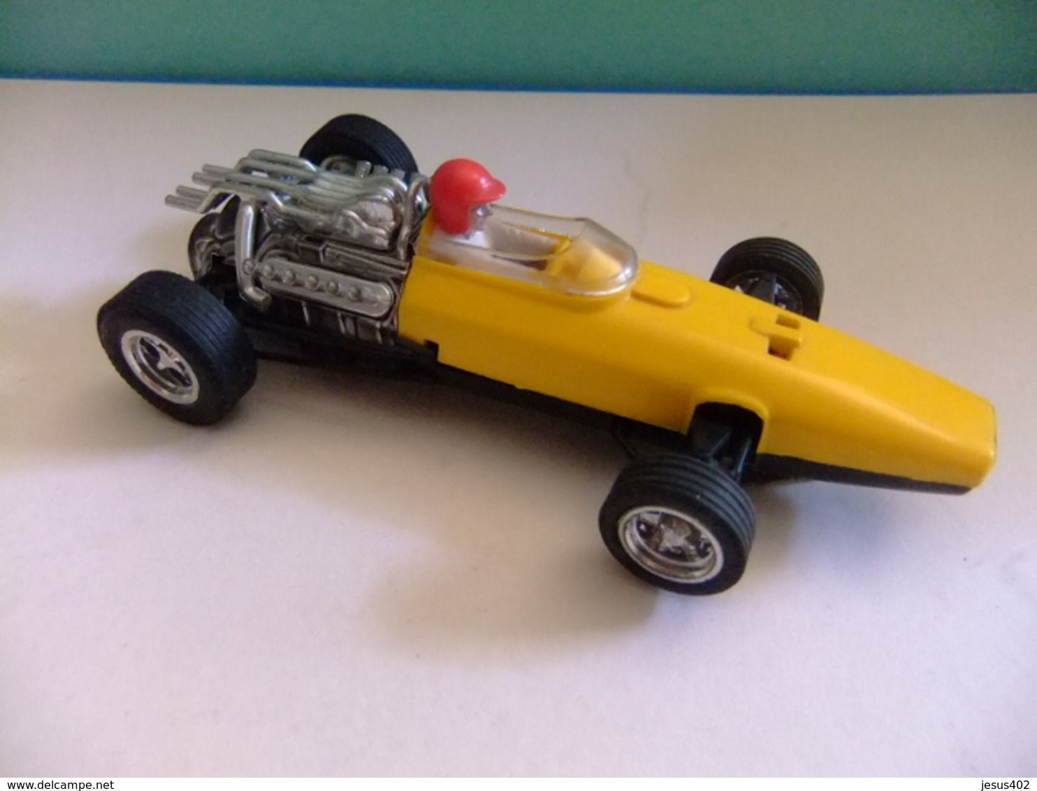 SCALEXTRIC Exin HONDA F 1 Ref C 36 Amarillo / Negro Made In Spain - Circuitos Automóviles