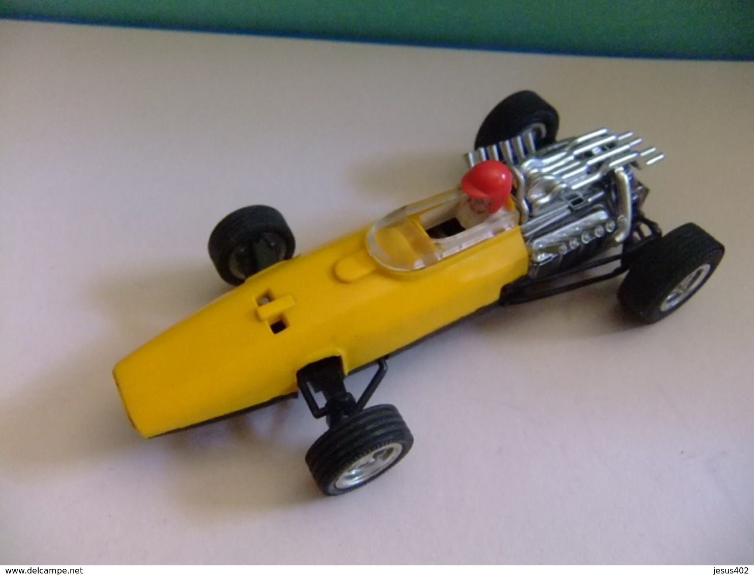 SCALEXTRIC Exin HONDA F 1 Ref C 36 Amarillo / Negro Made In Spain - Circuiti Automobilistici