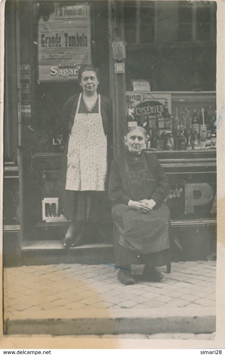 LIEGE - CARTE PHOTO - MAGASIN - 16 RUE ST GILLES - Liege