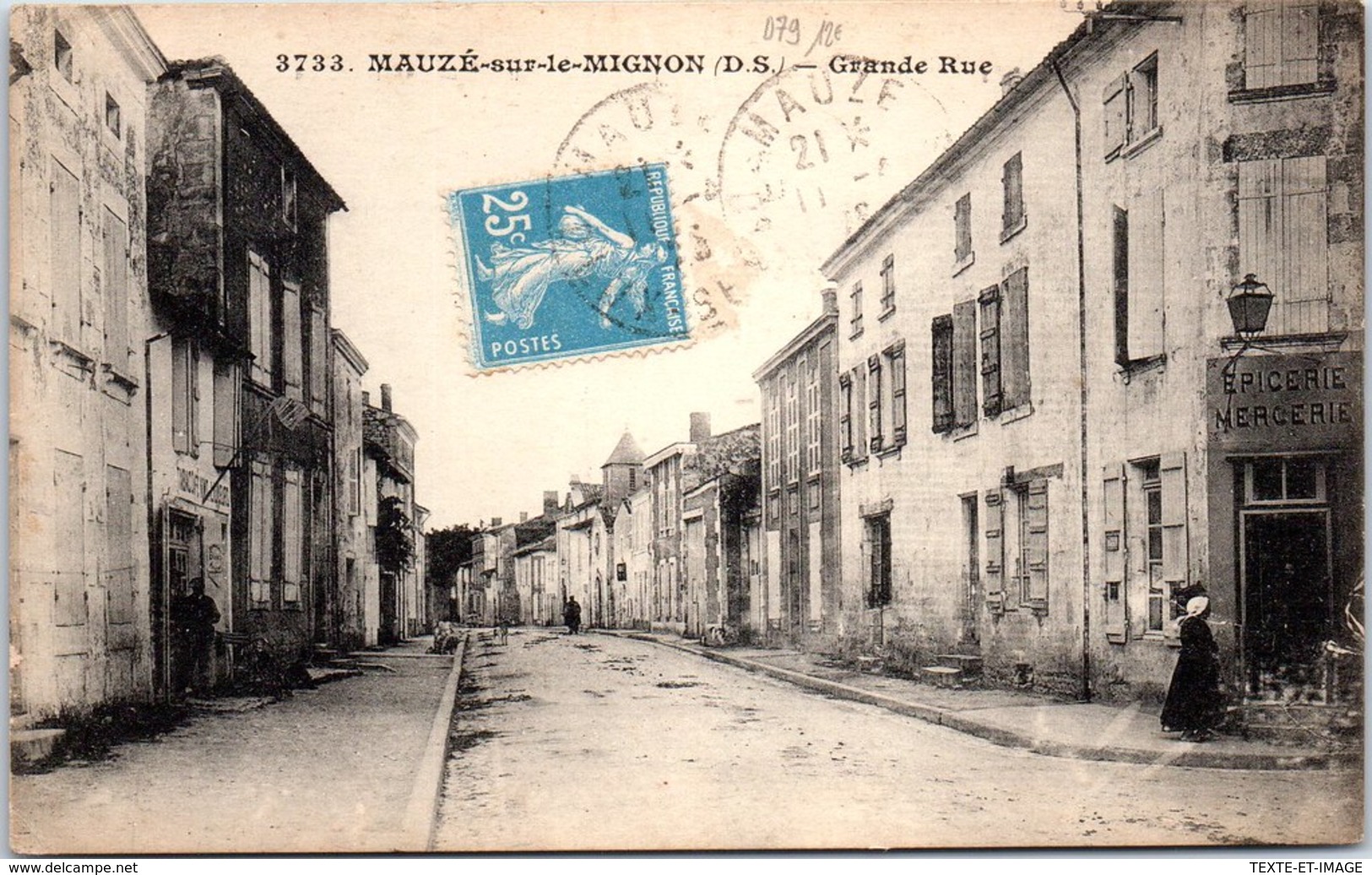 79 MAUZE SUR LE MIGNON - La Grande Rue - - Mauze Sur Le Mignon