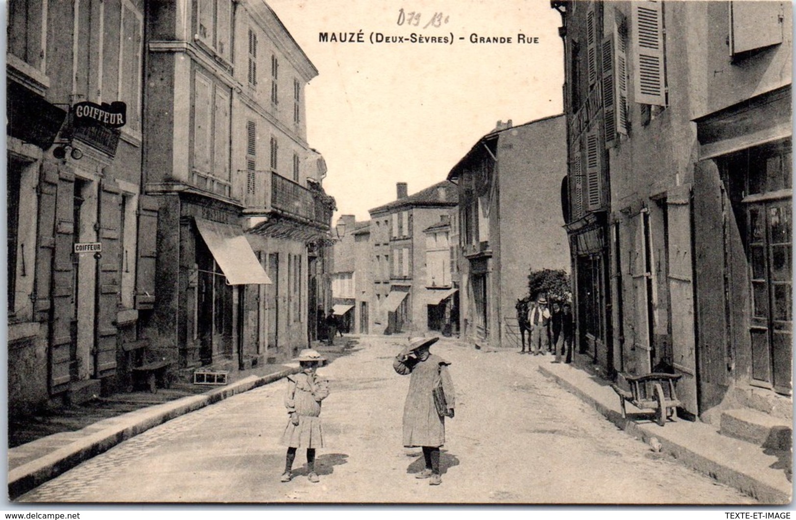 79 MAUZE - Vue De La Grande Rue - - Mauze Sur Le Mignon