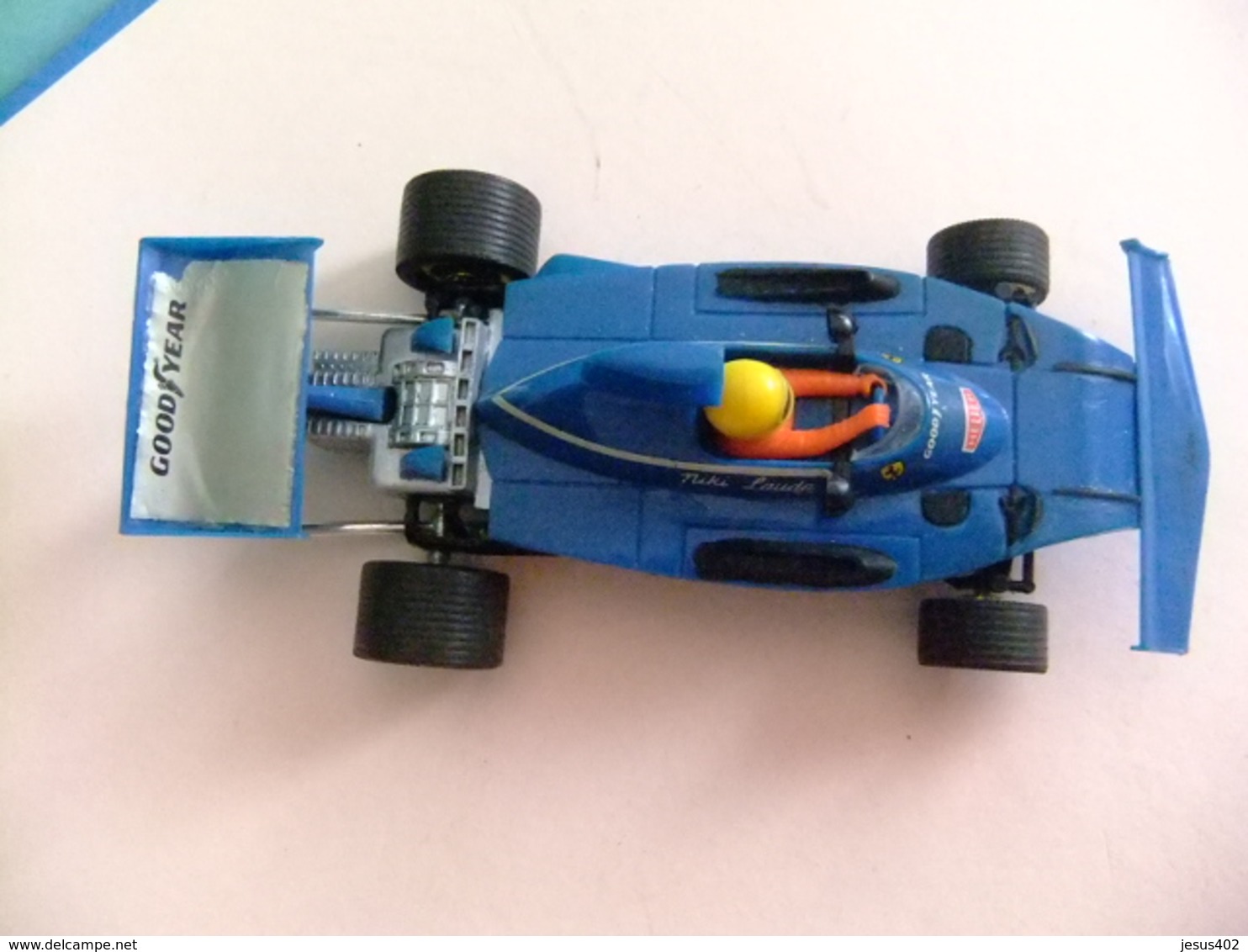 SCALEXTRIC Exin FERRARI B 3 F 1 Azul Nº 20 Ref.4052 Made In Spain - Autorennbahnen