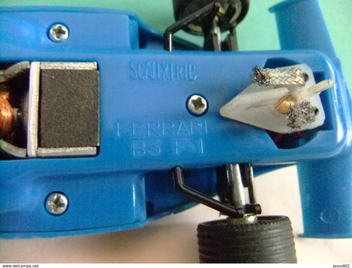 SCALEXTRIC Exin FERRARI B 3 F 1 Azul Nº 20 Ref.4052 Made In Spain - Circuiti Automobilistici