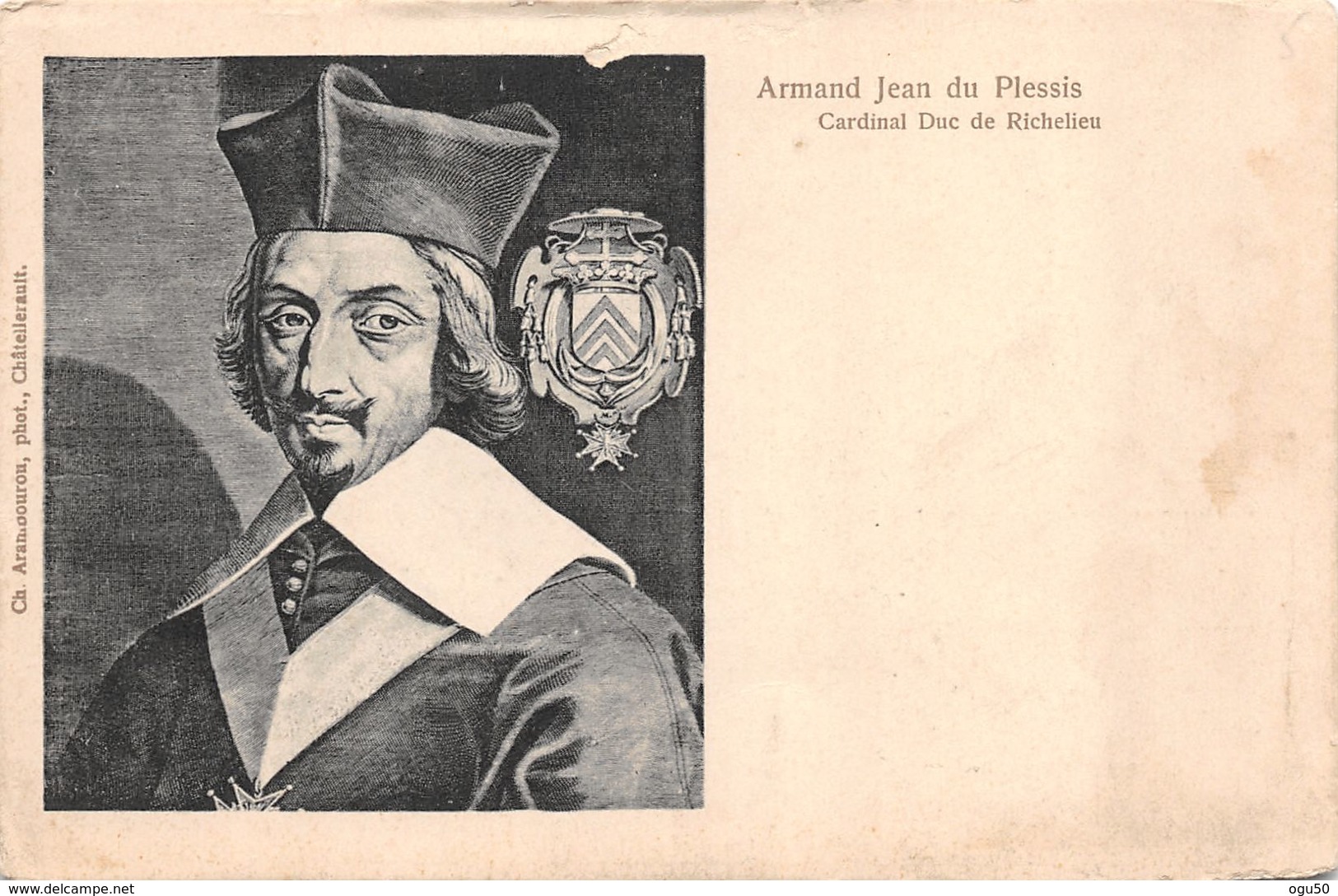 Personnage Historique (Histoire) - Armand Jean Du Plessis - Cardinal Duc De Richelieu - Histoire