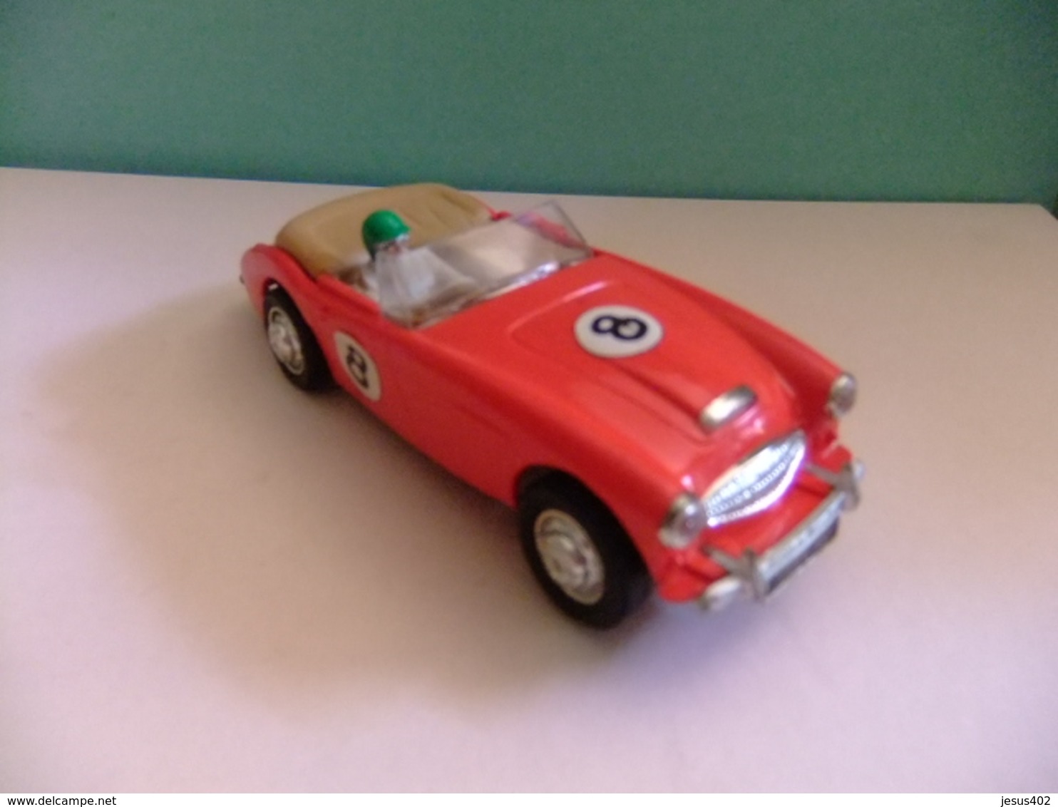 Scalextric Austin Healey 3000 C 74 Rojo N 8 Made In England - Scale 1:32