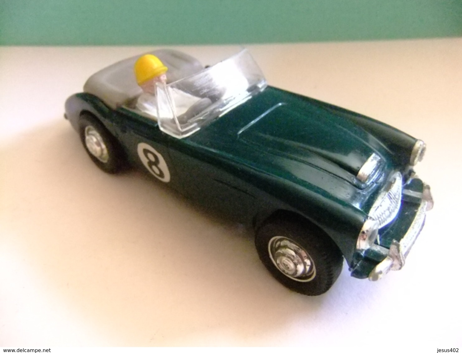 Scalextric Austin Healey 3000 C 74 Verde 8 Made In England - Echelle 1:32