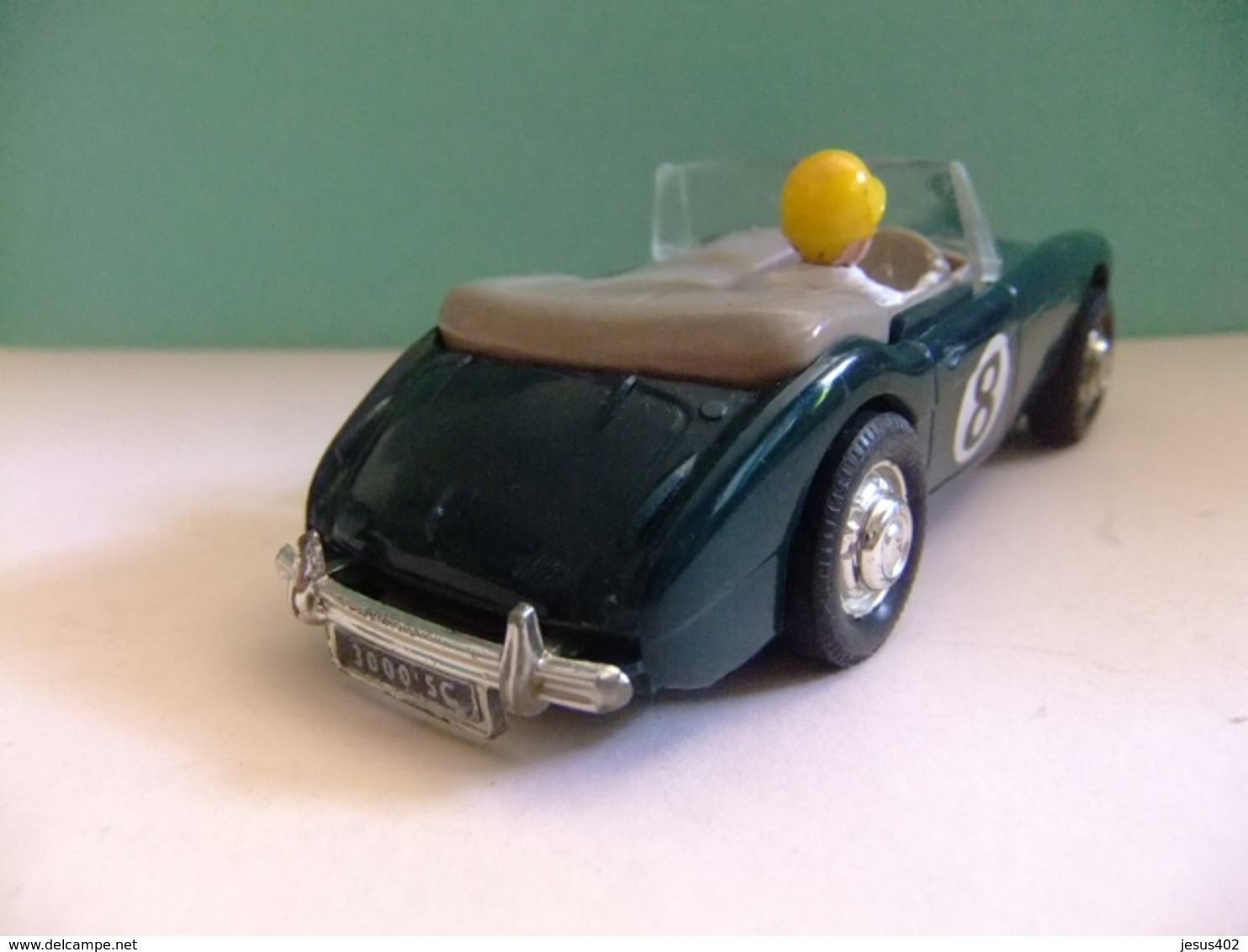 Scalextric Austin Healey 3000 C 74 Verde 8 Made In England - Escala 1:32