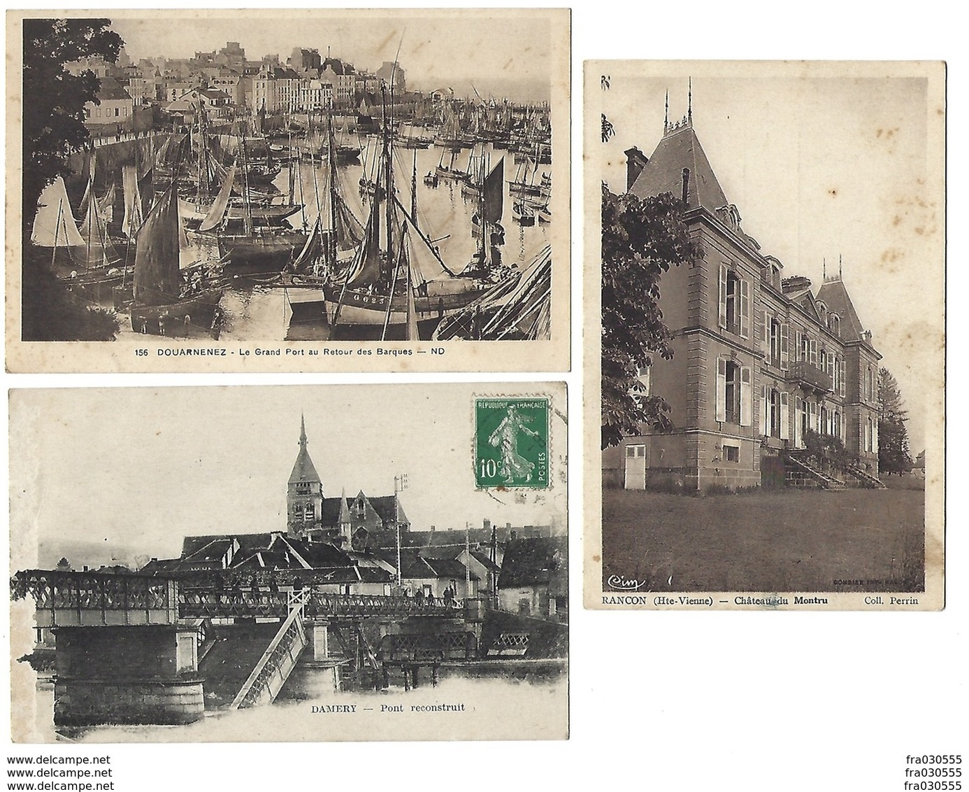 FRANCE - Lot De 336 CPA - Toutes Régions, Dont Villages - 100 - 499 Postcards