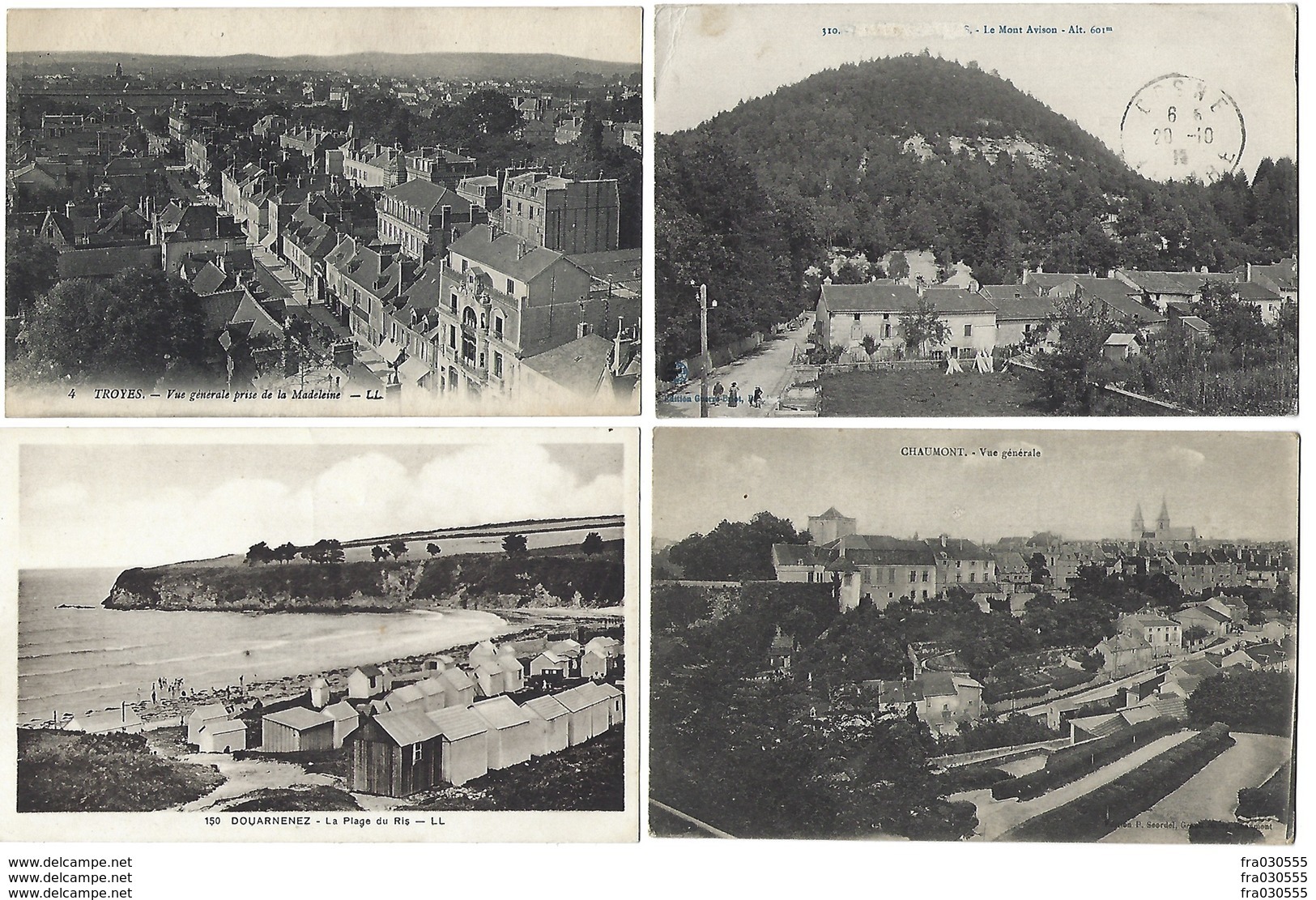 FRANCE - Lot de 336 CPA - Toutes régions, dont villages