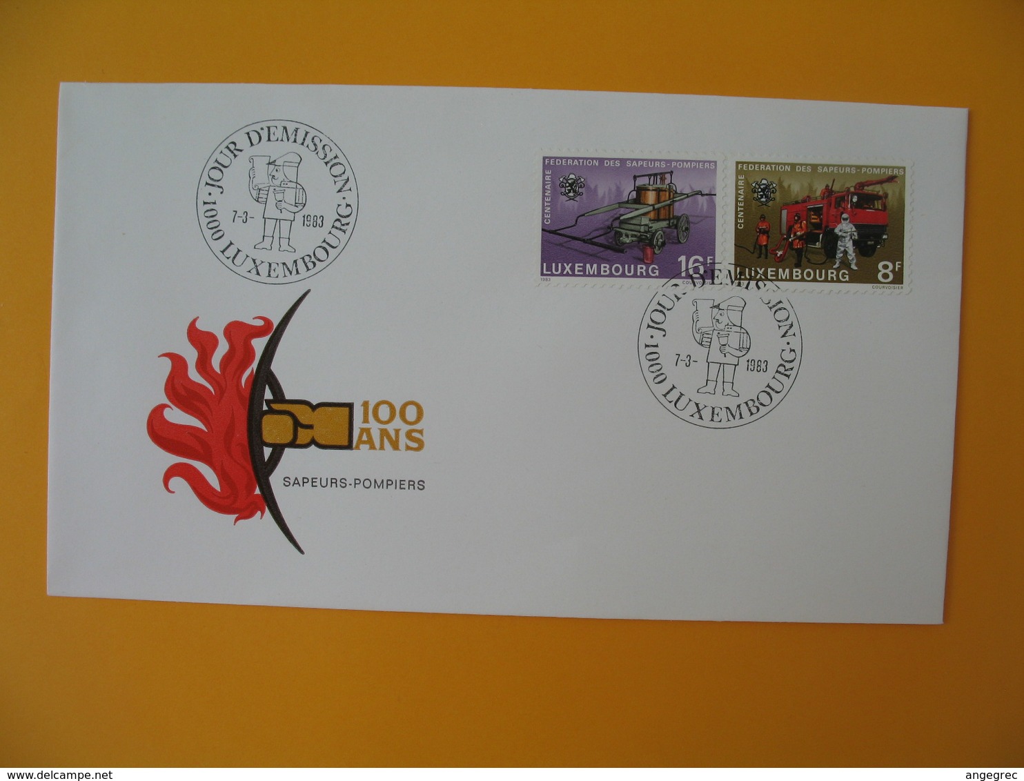 ​​​​​​​FDC Luxembourg   1983  -  Lot De 10   FDC  à Voir - FDC