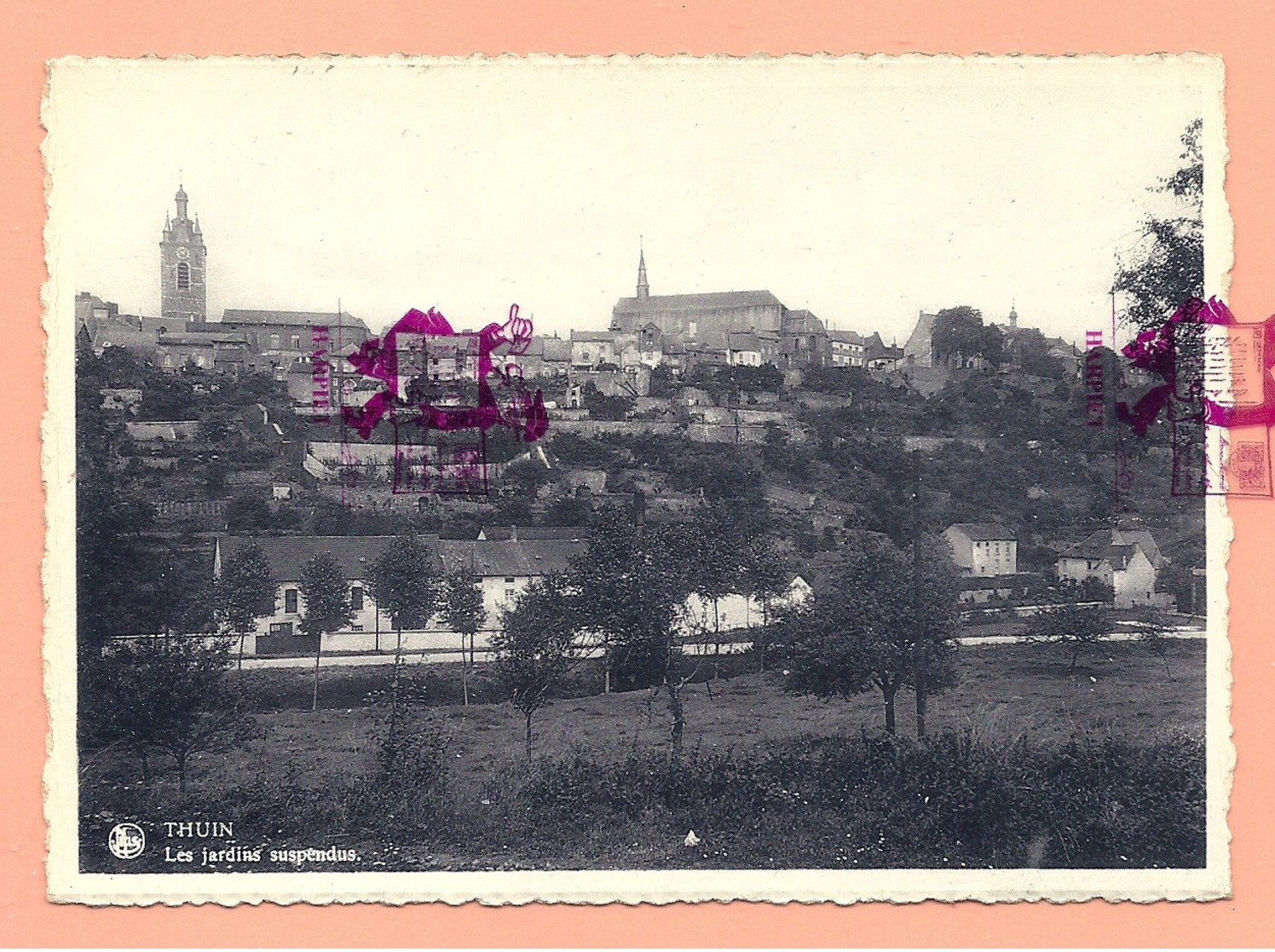 THUIN  -  Lot de 23 cartes postales anciennes