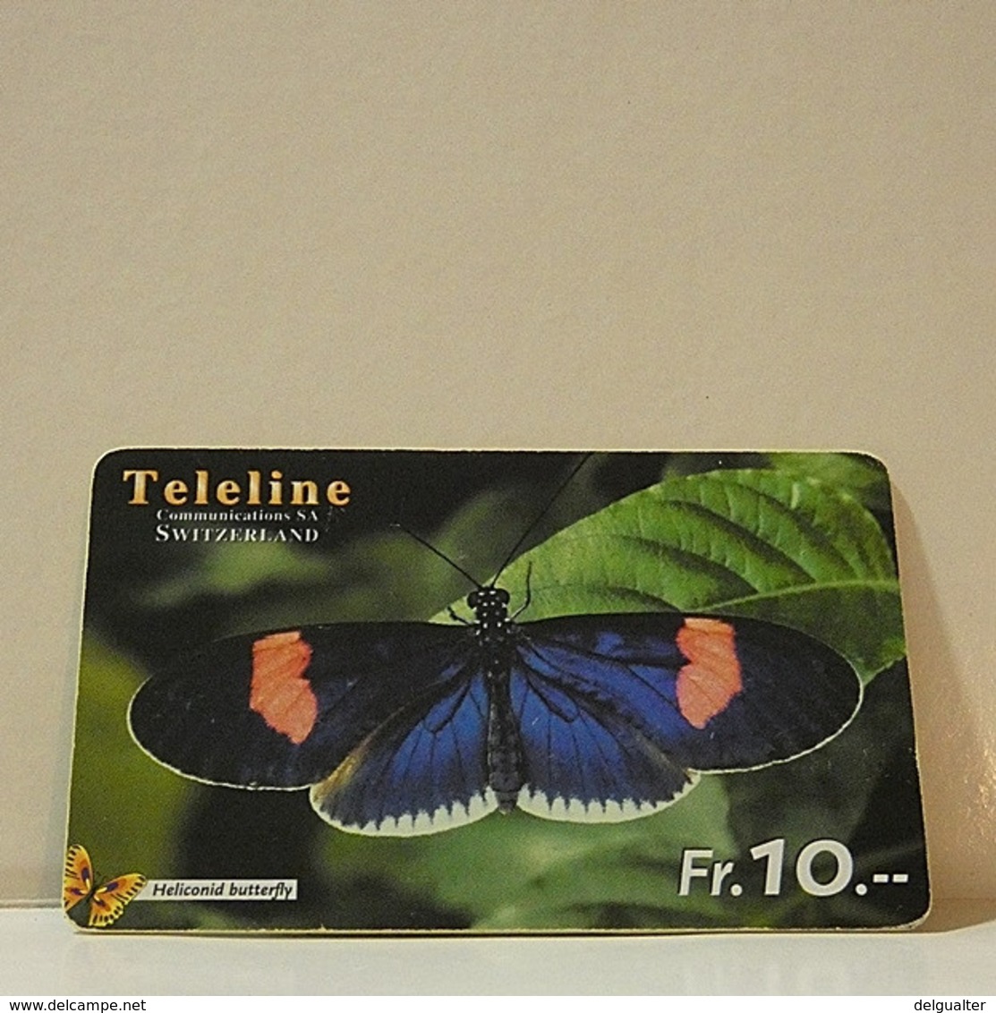 Phonecard - Switzerland - Teleline - 10 Francs - Suiza