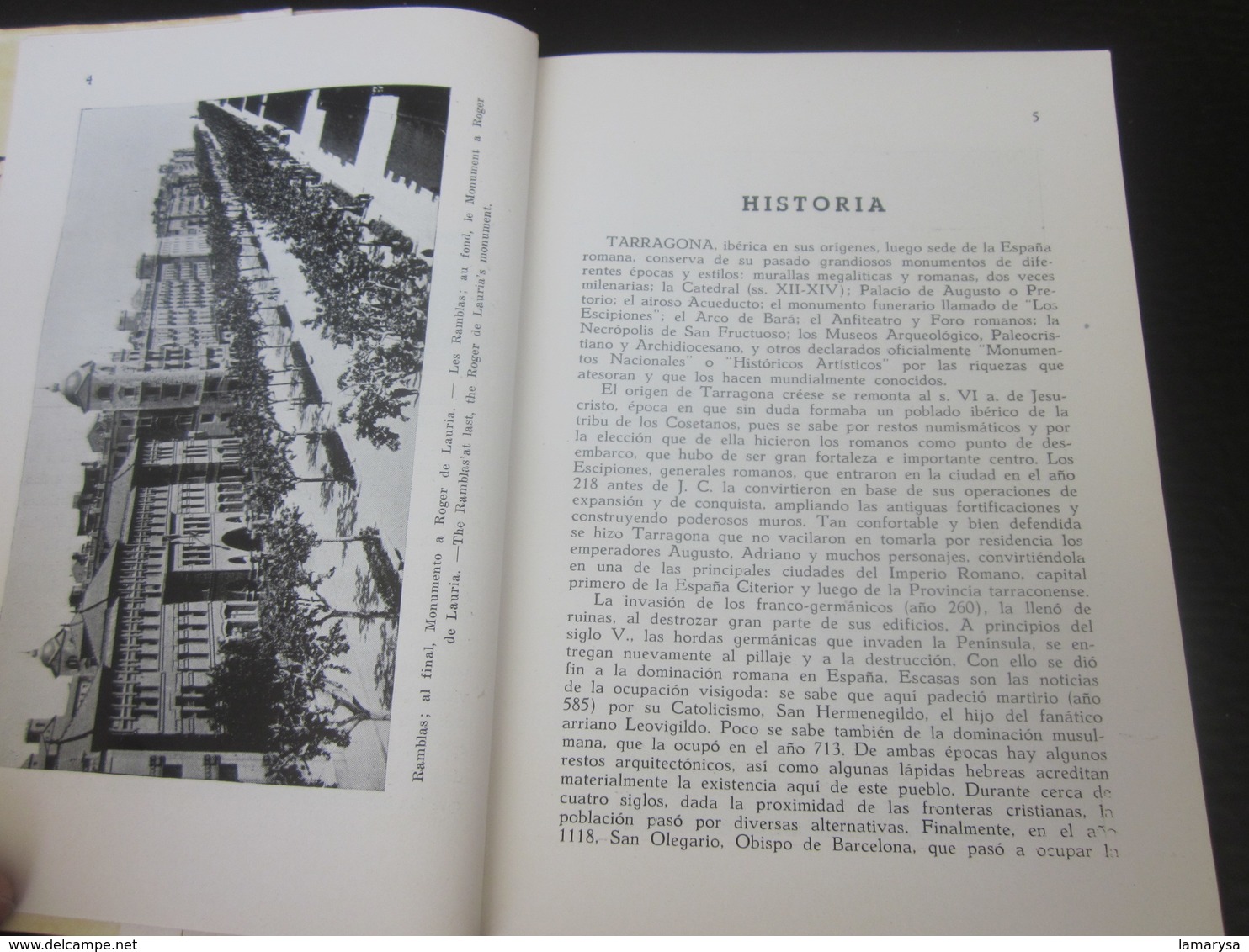 Guía Turística De España 1950 TARRAGONA Y SU PROVINCIA Recomendada Por La Iniciativa Sindical. Mapa 130 Páginas. - Cuadernillos Turísticos