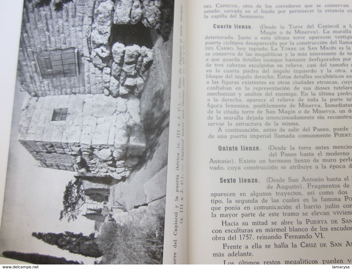 Guía turística de España 1950 TARRAGONA Y SU PROVINCIA recomendada por la iniciativa sindical. Mapa 130 páginas.