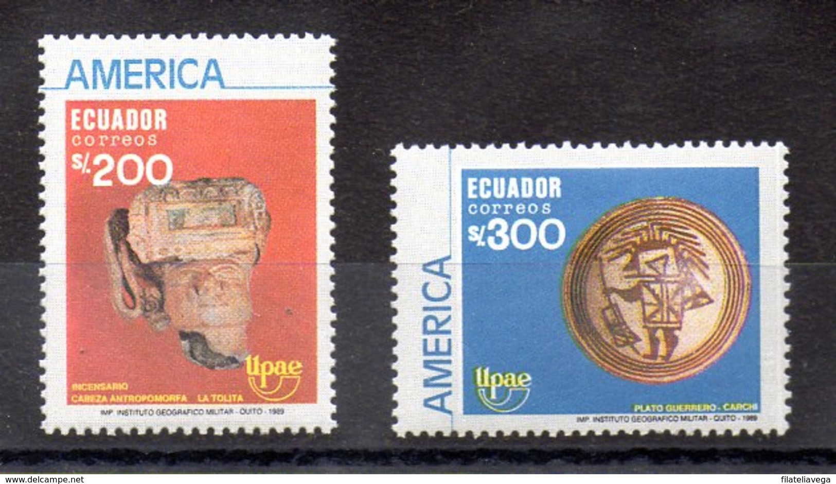 Serie De Ecuador Nº Yvert 1195/96 ** UPAE - Ecuador