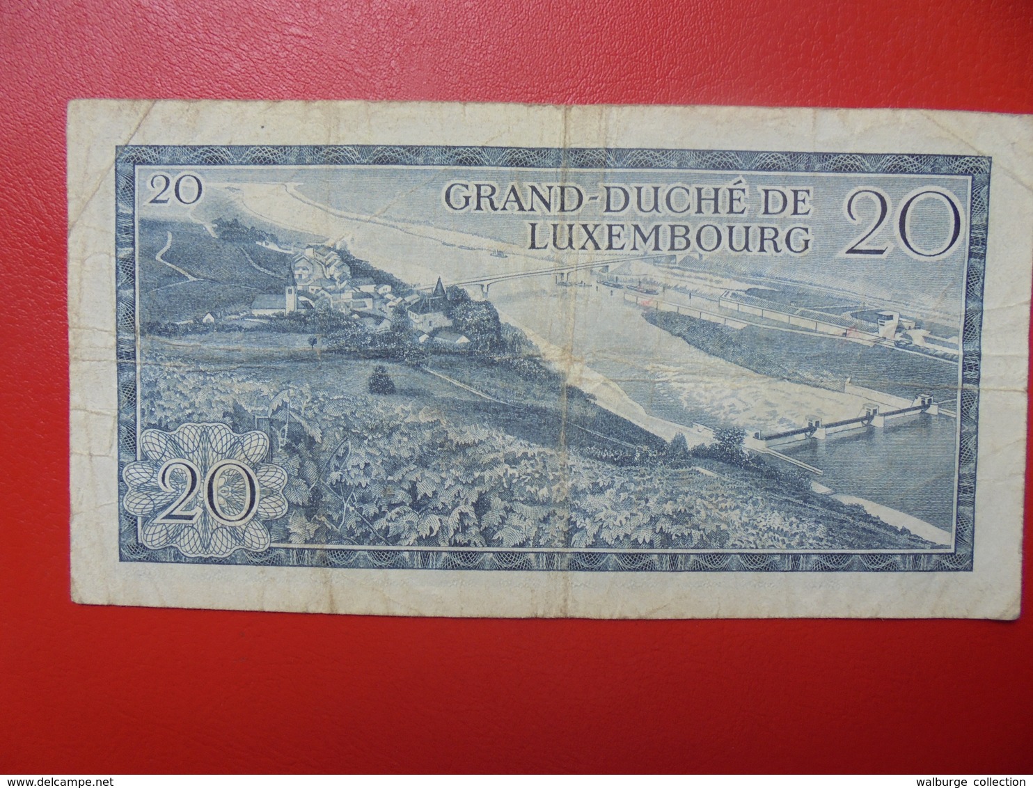 LUXEMBOURG 20 FRANCS 1966 CIRCULER (B.4) - Luxemburgo