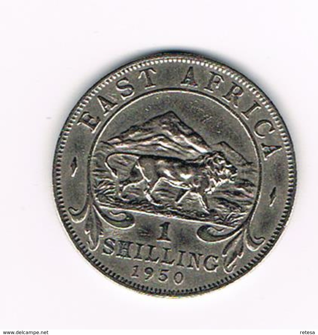 //  EAST  AFRICA  1 SHILLING  1950 - Colonies