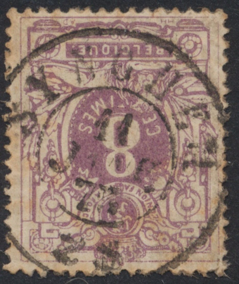 émission 1869 - N°29 Obl Double Cercle "Synghem" / Belle Frappe, Timbre De Second Choix. - 1869-1888 Lion Couché