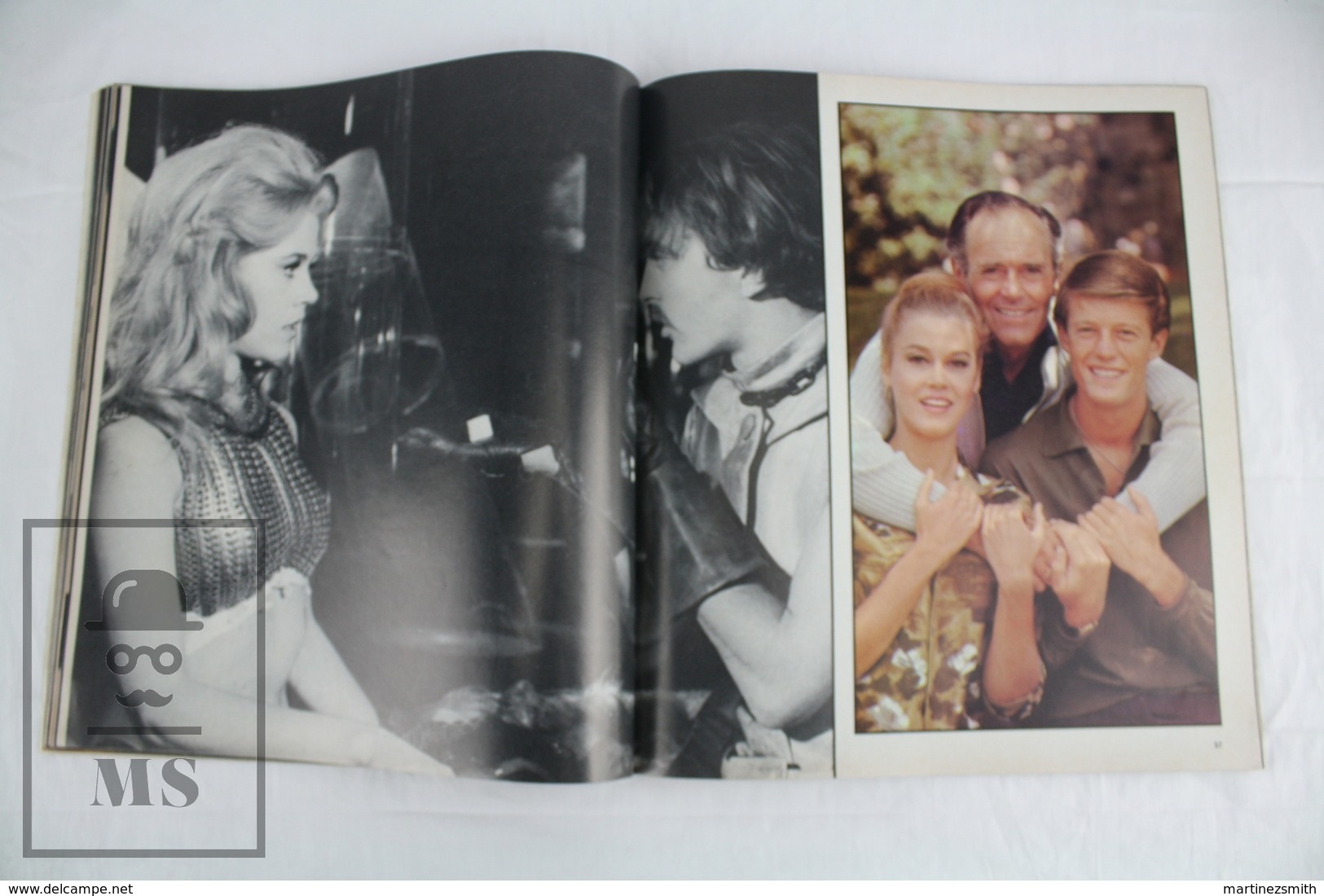 1970's Spanish Secret Life Magazine Dedicated to Jane Fonda Cinema Actress