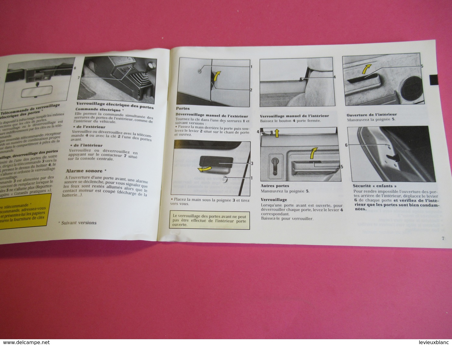 Notice D'Utilisation Et D'entretien / RENAULT 5/ Régie Nationale Des Usines Renault/ Billancourt/ 1989     LIV168 - Auto