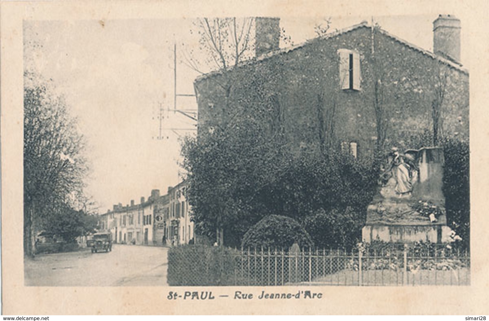 ST PAUL - RUE JEANNE D'ARC - Saint Paul Cap De Joux