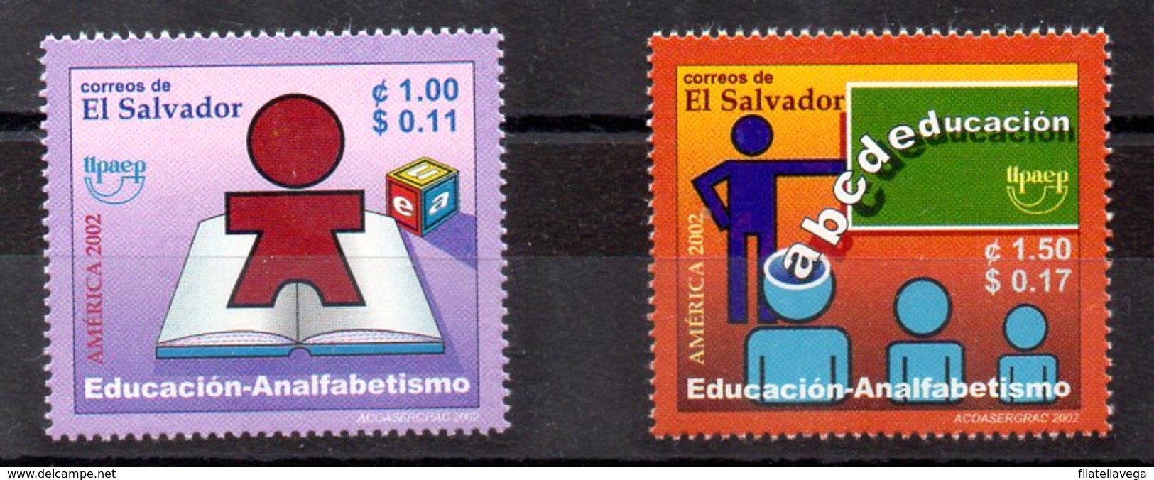 Serie De El Salvador N ºYvert 1519/20 ** UPAEP - El Salvador