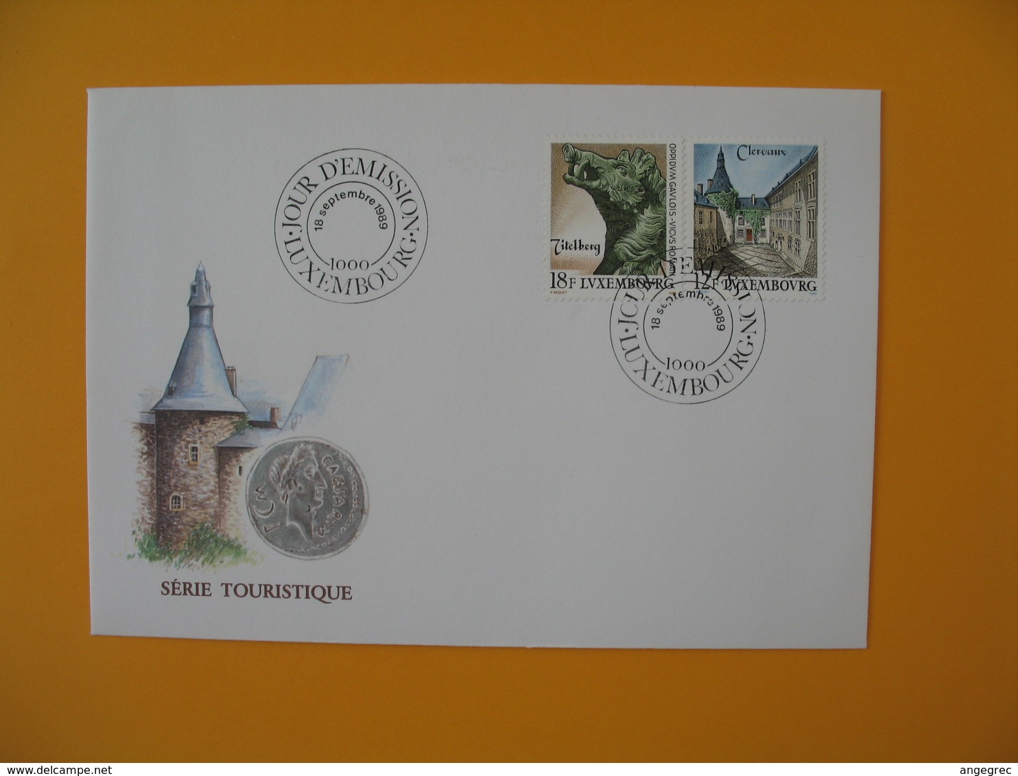 ​​​​​​​FDC Luxembourg   1989 -  Lot De  13   FDC  à Voir - FDC