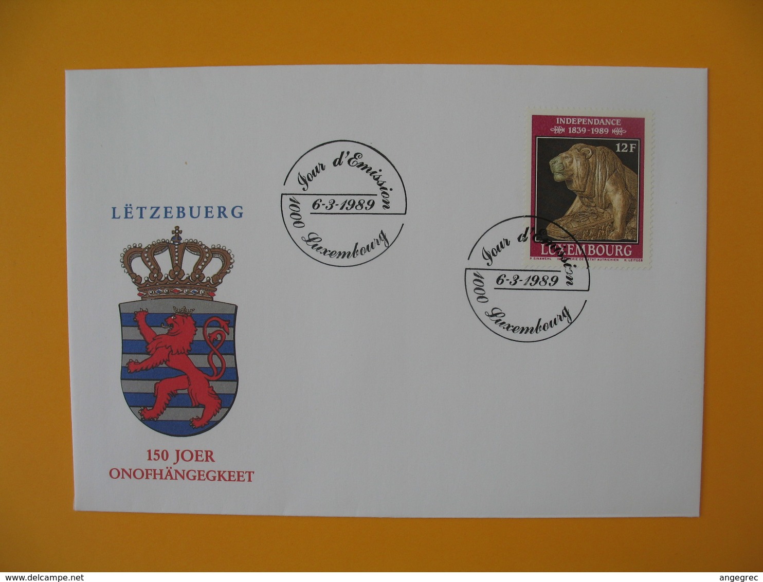 ​​​​​​​FDC Luxembourg   1989 -  Lot De  13   FDC  à Voir - FDC