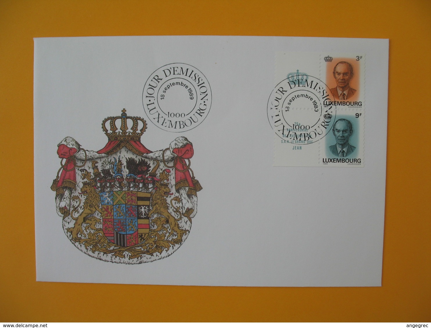 ​​​​​​​FDC Luxembourg   1989 -  Lot De  13   FDC  à Voir - FDC