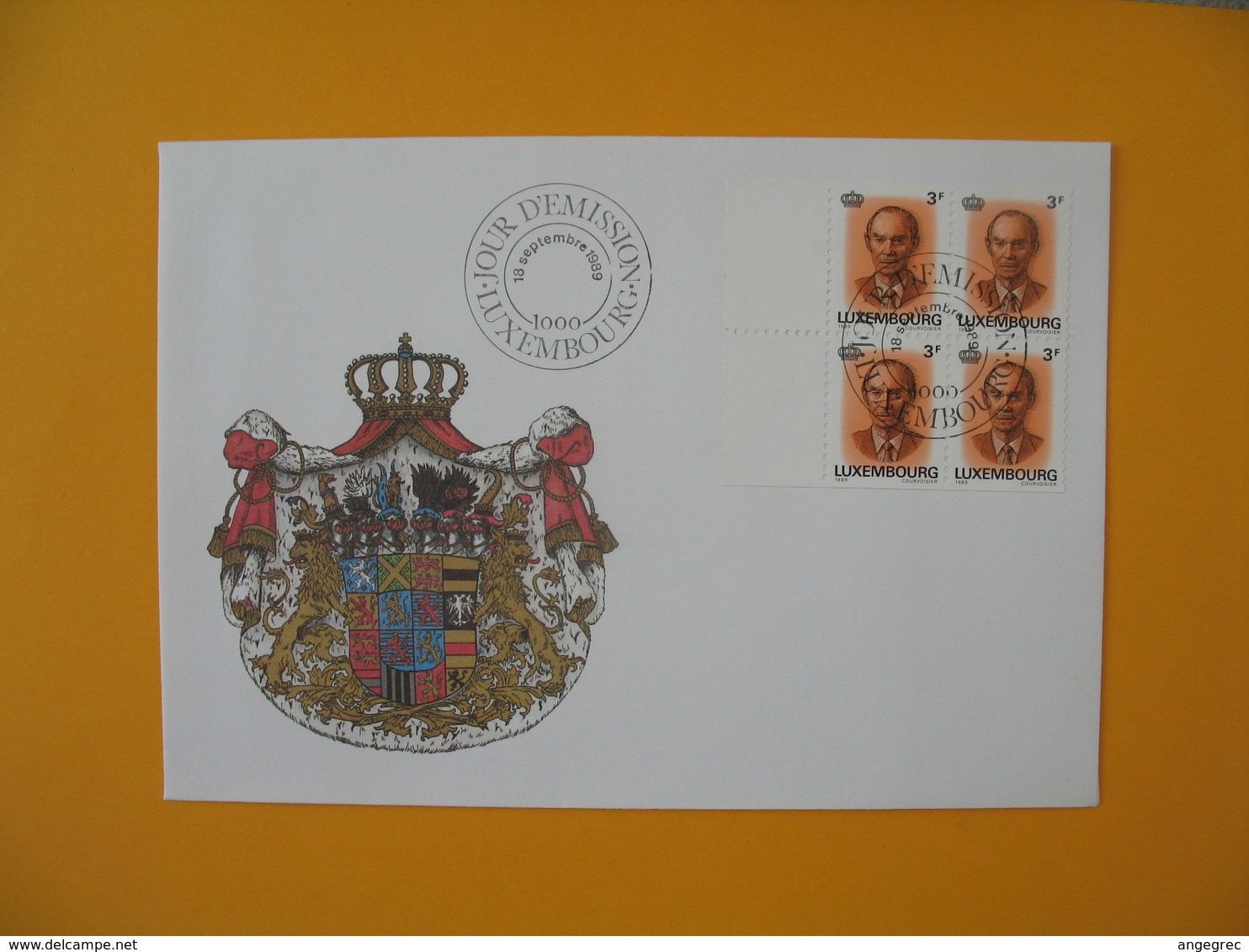 ​​​​​​​FDC Luxembourg   1989 -  Lot De  13   FDC  à Voir - FDC