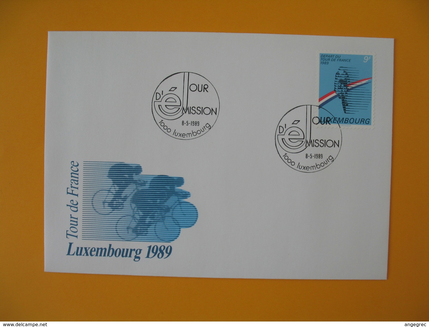 ​​​​​​​FDC Luxembourg   1989 -  Lot de  13   FDC  à voir