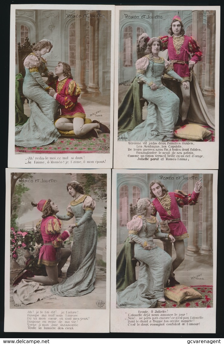 Opéra - "Roméo Et Juliette" - Série Complète  10 Cartes  3 Scans - Opéra