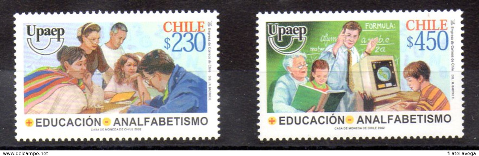 Serie De Chile N ºYvert 1642/43 ** UPAEP - Chile