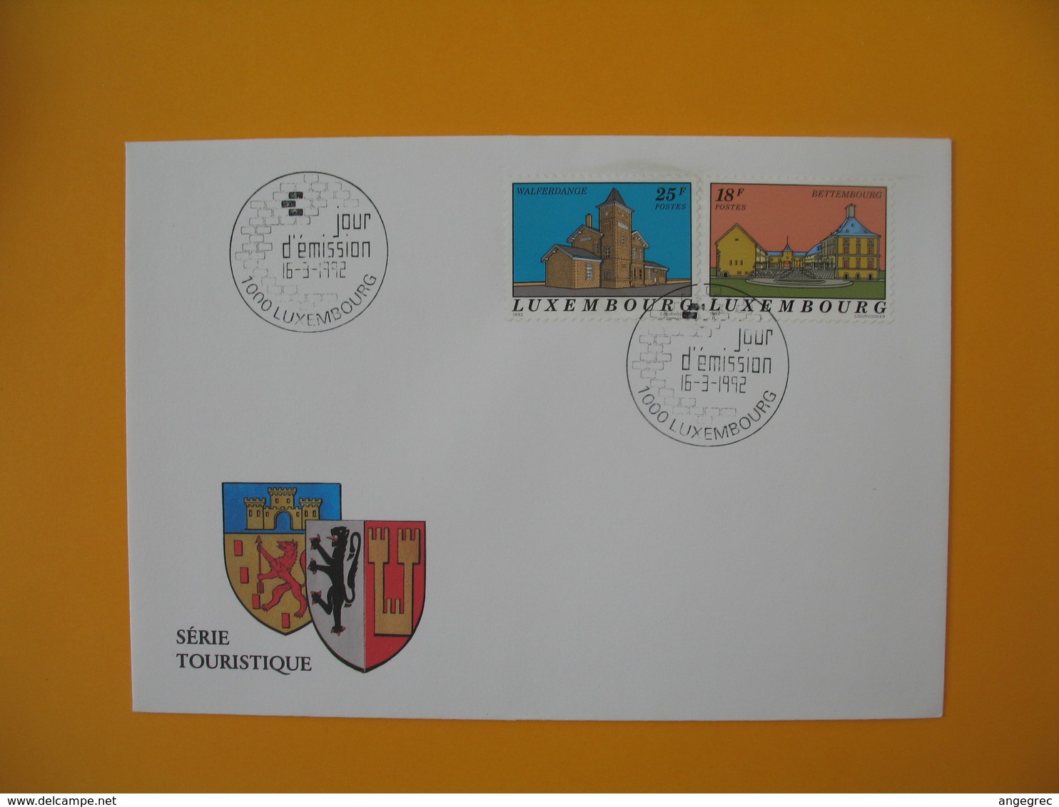 ​​​​​​​FDC Luxembourg   1992 -  Lot De  10   FDC  à Voir - FDC