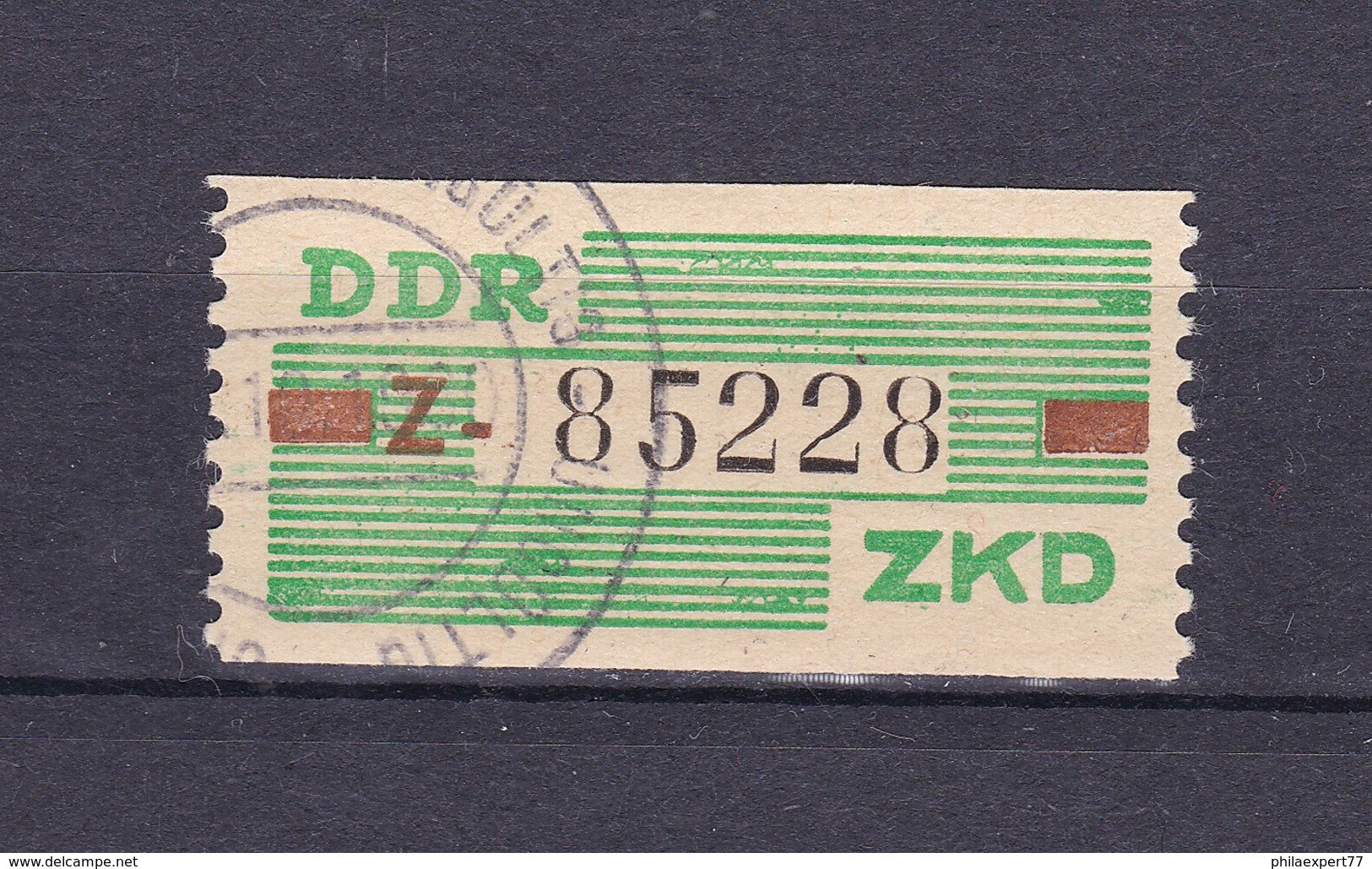 DDR - 1960 - Dienstmarken B - Michel Nr. VII Z - 20 Euro - Sonstige & Ohne Zuordnung