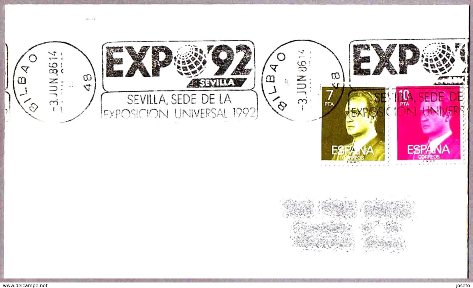 EXPO'92 - SEVILLA. Bilbao 1986 - 1992 – Siviglia (Spagna)