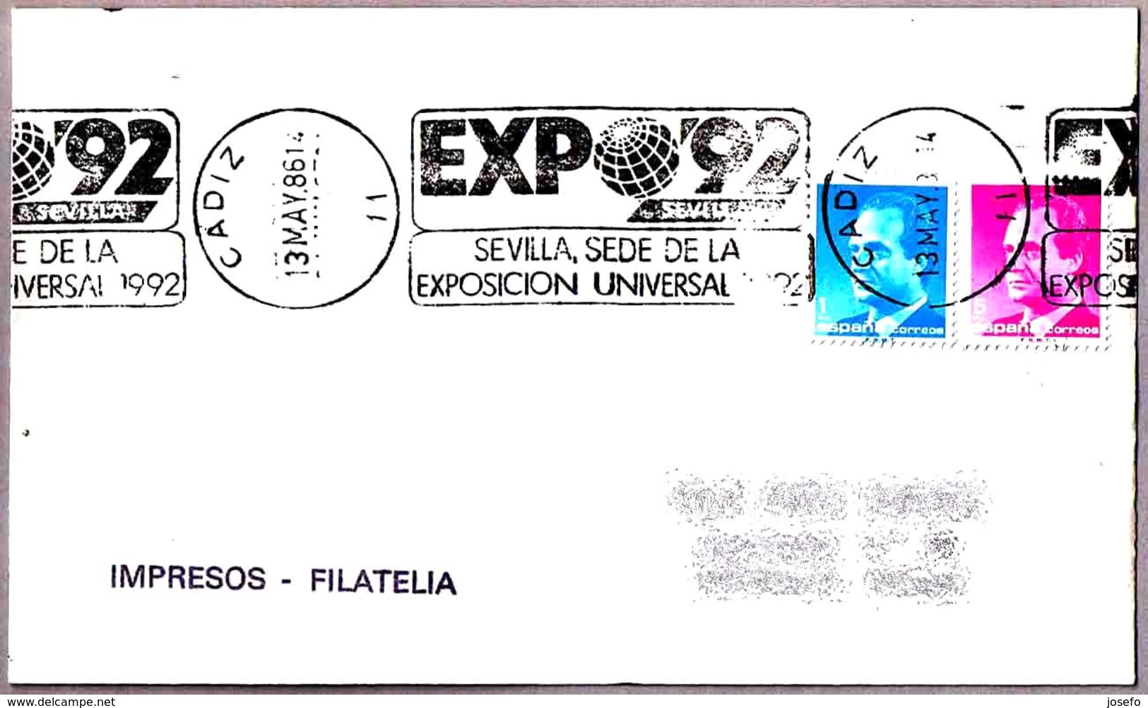 EXPO'92 - SEVILLA. Cadiz, Andalucia, 1986 - 1992 – Sevilla (Spanje)