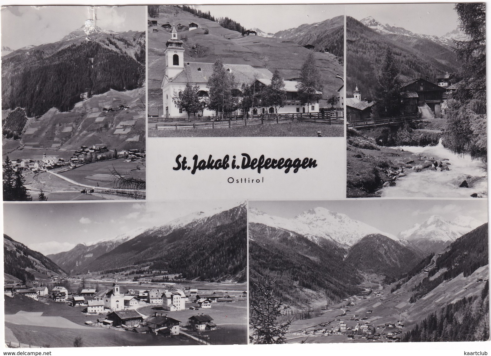 St. Jakob I. Defereggen - Osttirol - (1962) - Lienz