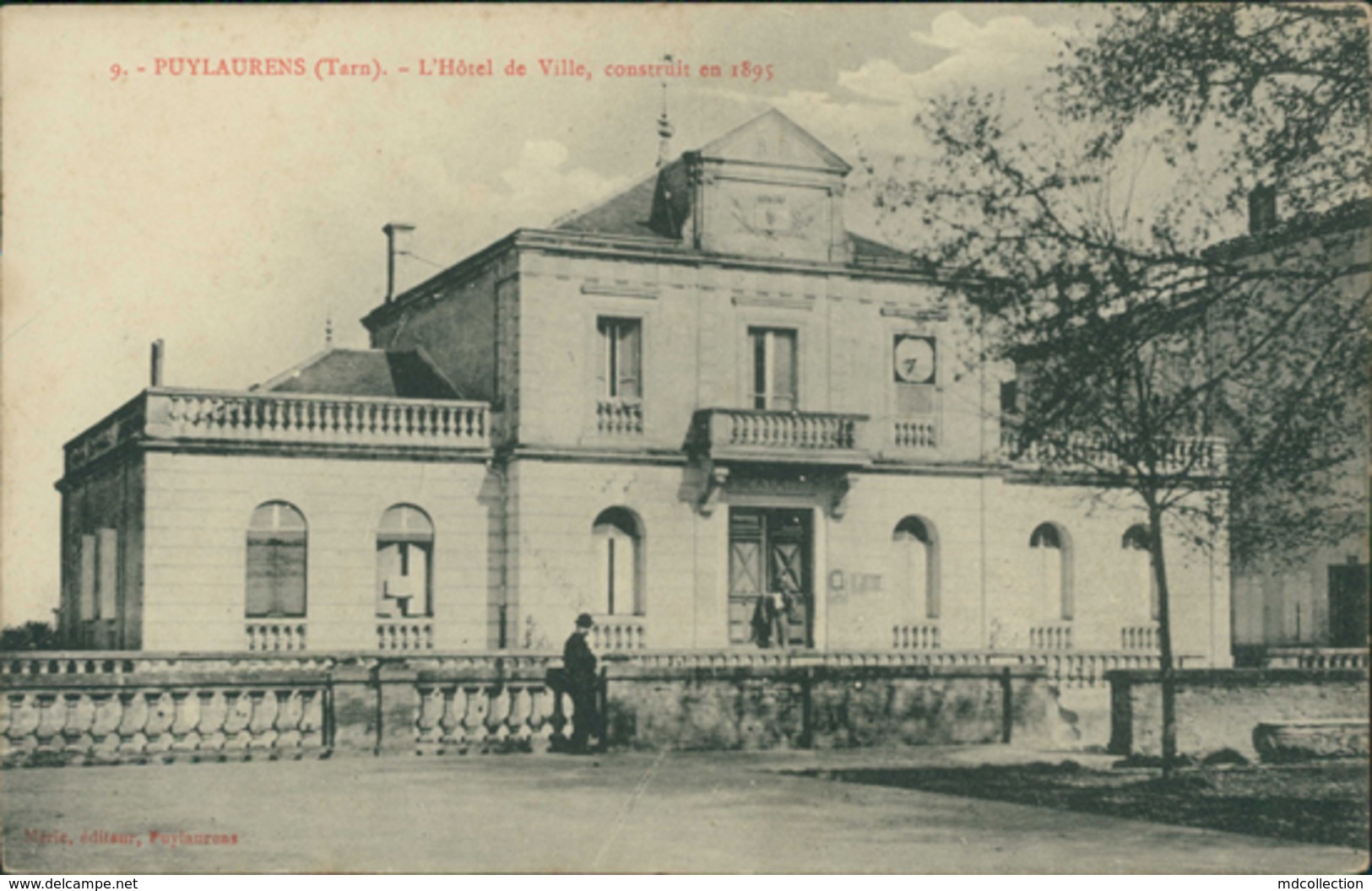 81  PUYLAURENS / L'hôtel De Ville / - Puylaurens