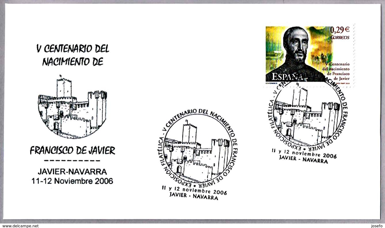 500 Años Nacimiento FRANCISCO DE JAVIER. Javier-Navarra 2006 - Christianisme