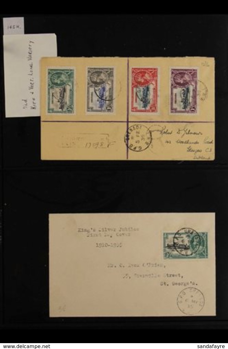 BRITISH COMMONWEALTH - 1935 SILVER JUBILEE COVERS COLLECTION  An Impressive, Virtually ALL DIFFERENT Collection Of Silve - Other & Unclassified