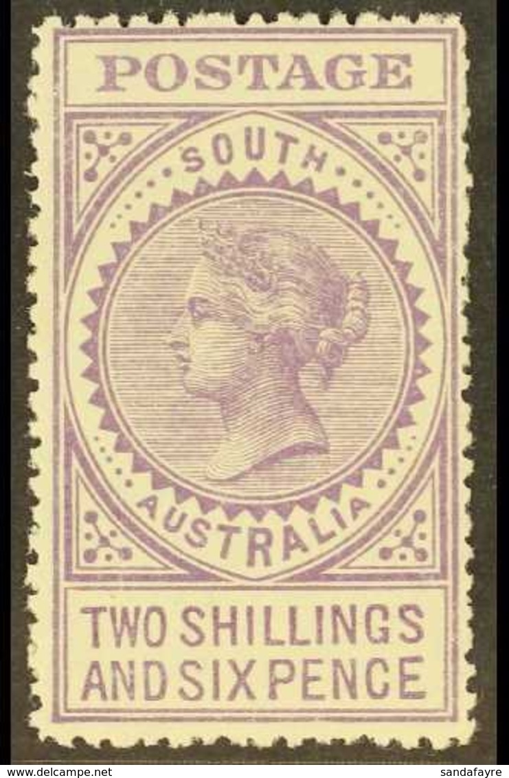 SOUTH AUSTRALIA  1906-12 2s6d Pale Violet, Perf 12½, SG 304a, Superb Never Hinged Mint. For More Images, Please Visit Ht - Otros & Sin Clasificación