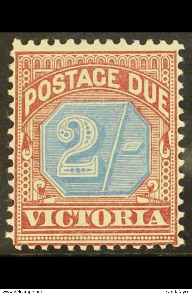 VICTORIA  POSTAGE DUE. 1890-94 2s Dull Blue & Brown Lake, SG D9, Fine Mint For More Images, Please Visit Http://www.sand - Altri & Non Classificati