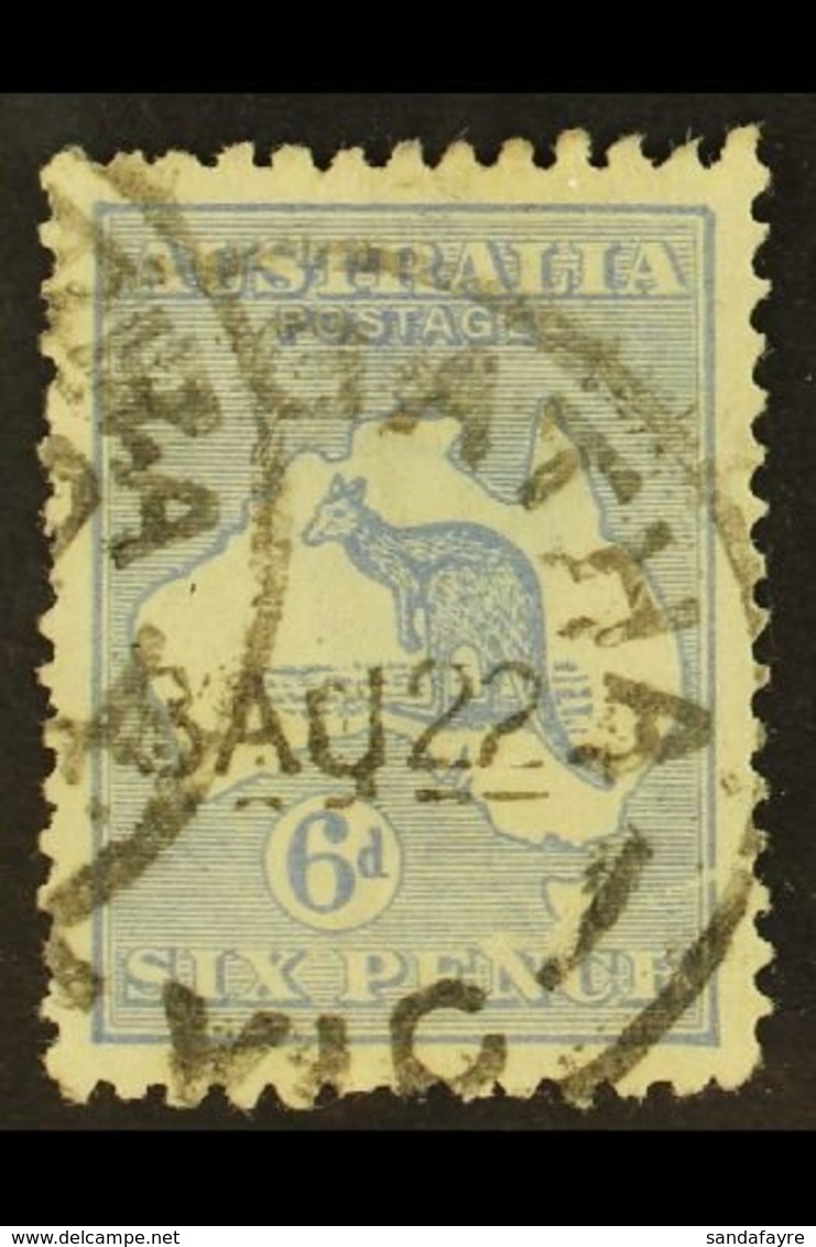 1915  6d Ultramarine, Die IIA (substituted Cliche). SG 38ba, Used, Fine Appearance But Surface Scrape At Bottom Right. S - Otros & Sin Clasificación