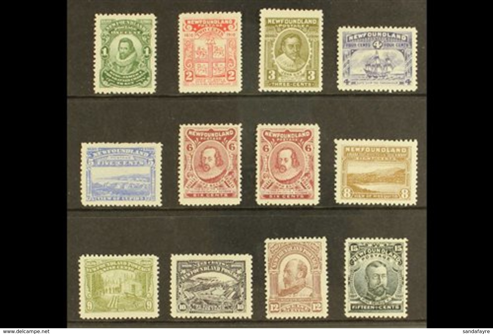 1910  Colonization (perf 12) Complete Set Including Both 6c Types, SG 95/105, Plus 100a, Fine Mint, Generally Well Centr - Otros & Sin Clasificación