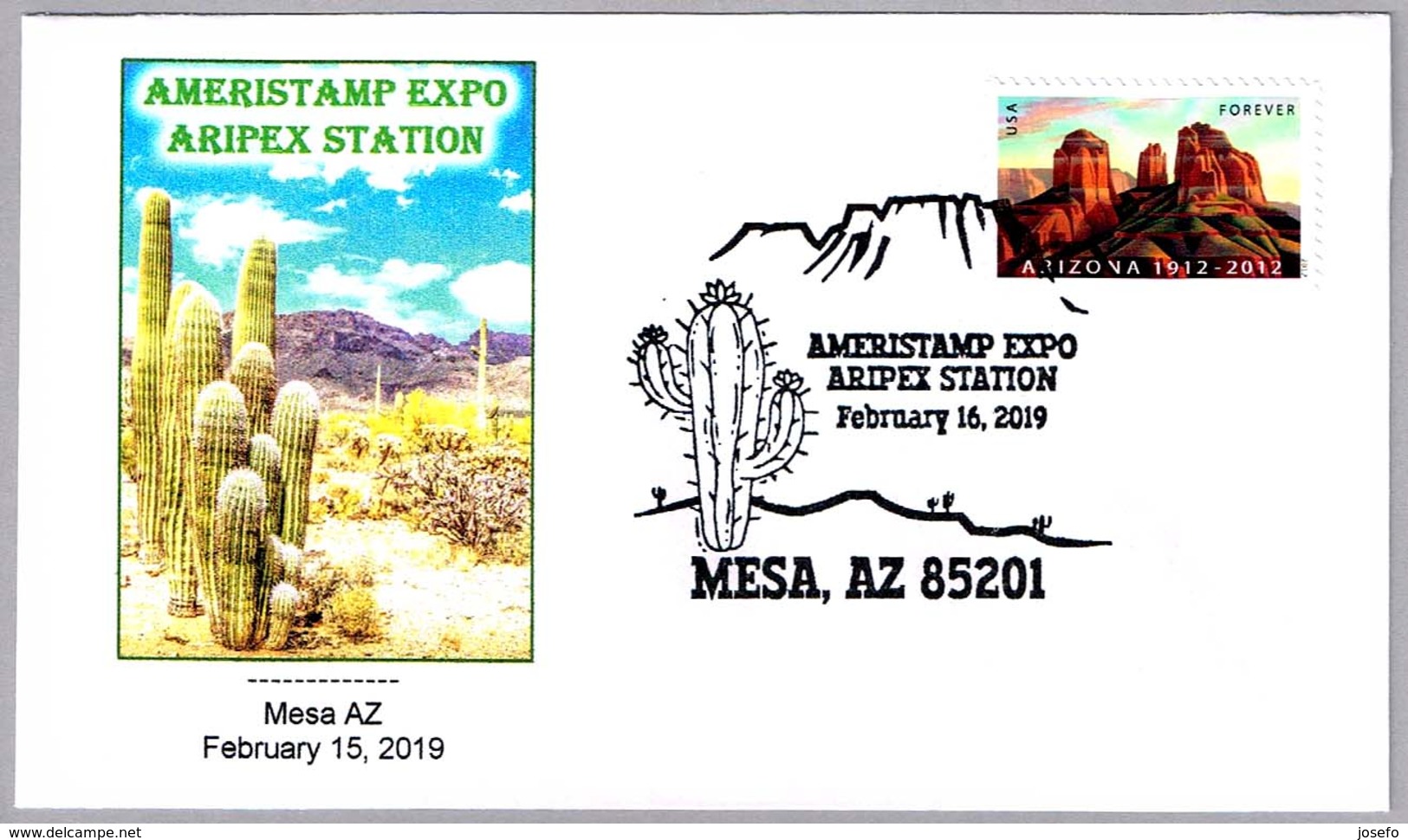 AMERIPEX STATION - CACTUS. Meza AZ 2019 - Cactus